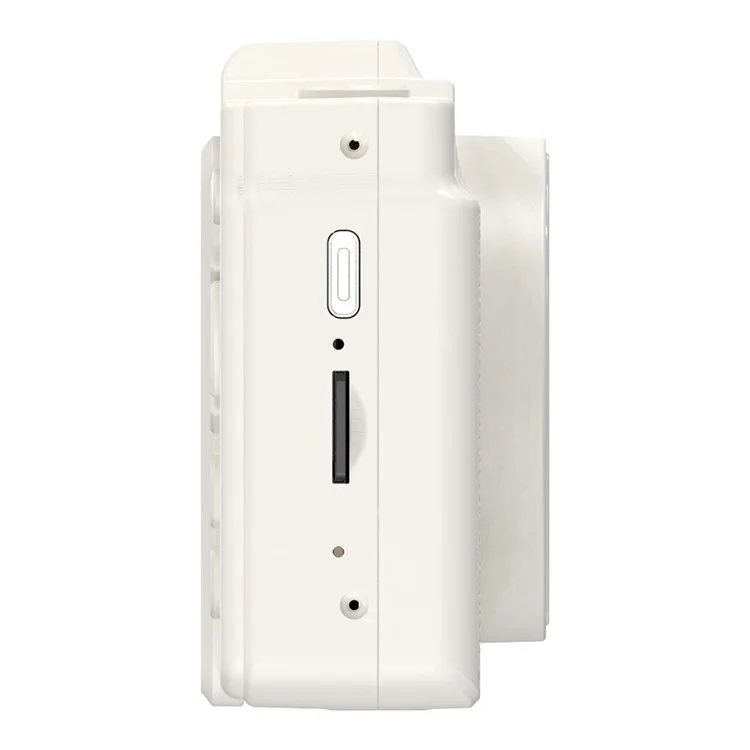Fotocamera digitale CCD con schermo flip da 2,8 pollici, con luce di riempimento integrata, registratore fotografico e video HD - Bianco