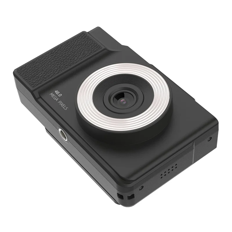 H13 2.8 Inch Flip Screen CCD Digital Camera Built-in Fill Light HD Photo Video Recorder - Black