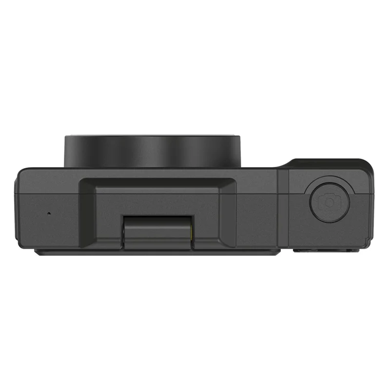 H13 2.8 Inch Flip Screen CCD Digital Camera Built-in Fill Light HD Photo Video Recorder - Black