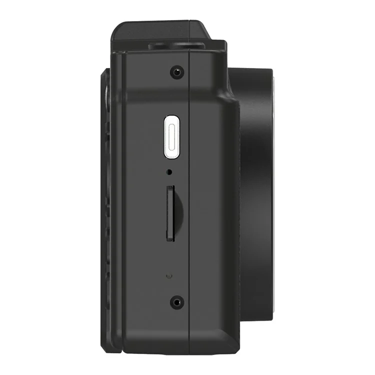 H13 2.8 Inch Flip Screen CCD Digital Camera Built-In Fill Light HD Video Recorder with 32G TF Card and Card Reader - Black