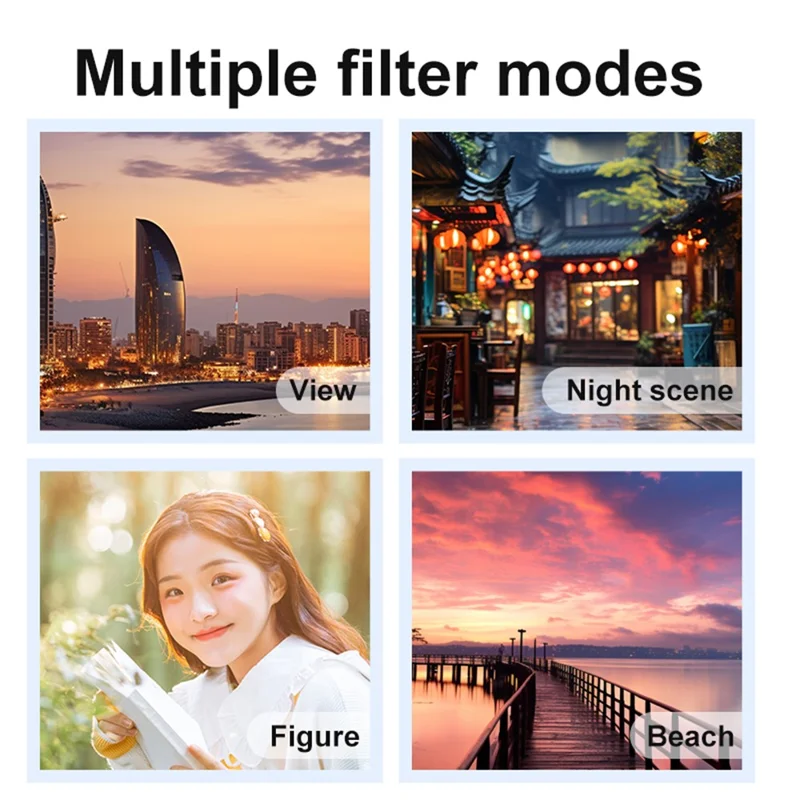 Q12 2.4 Inch HD Digital Camera 4K Video Recording CCD Sensor with 64GB Memory and Card Reader - White