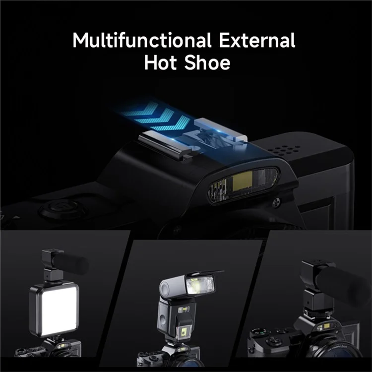 DC-201S 3.5 Inch IPS Screen 5K Digital Camera 6 Axis Anti Shaking Camcorder 16x Digital Zoom Video Recorder - US Plug