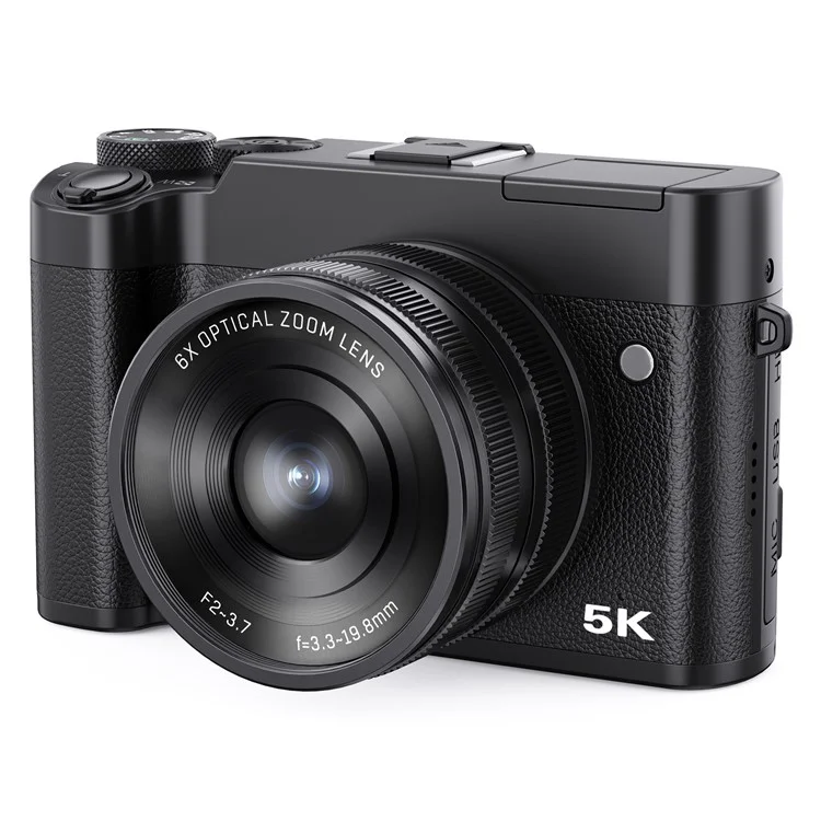 DC205X Doppel-Objektiv-Camcorder Hochauflösende Optische Zoom 5K Digitalkamera Videorekorder - US-Stecker