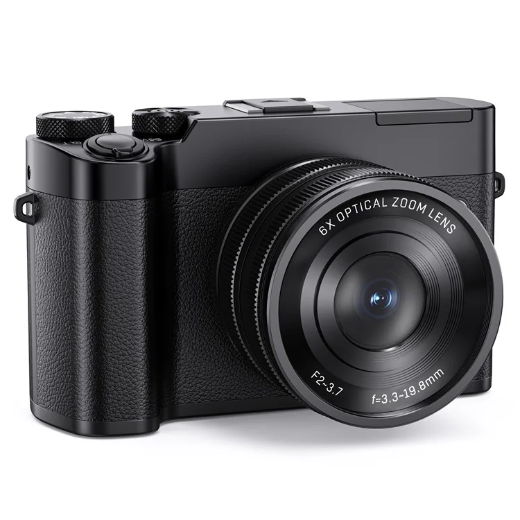 DC205X Doppel-Objektiv-Camcorder Hochauflösende Optische Zoom 5K Digitalkamera Videorekorder - US-Stecker