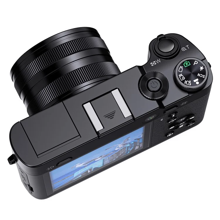 DC205X Doppel-Objektiv-Camcorder Hochauflösende Optische Zoom 5K Digitalkamera Videorekorder - US-Stecker
