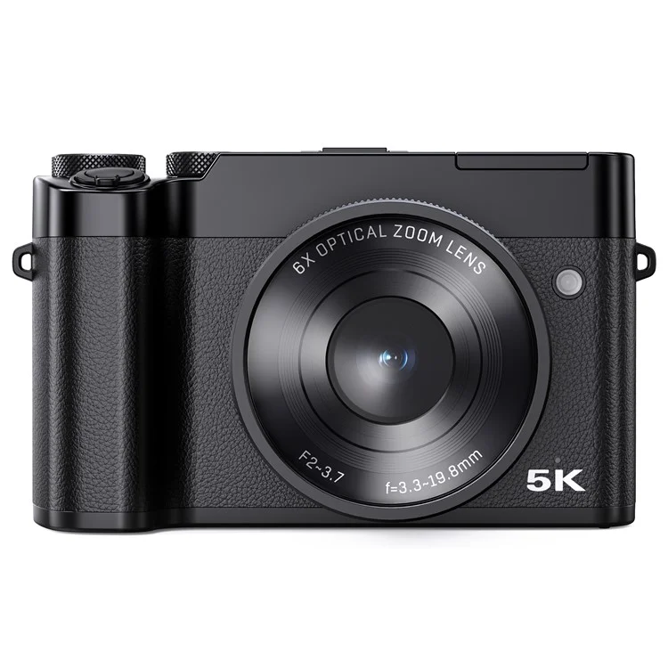 DC205X Doppel-Objektiv-Camcorder Hochauflösende Optische Zoom 5K Digitalkamera Videorekorder - US-Stecker