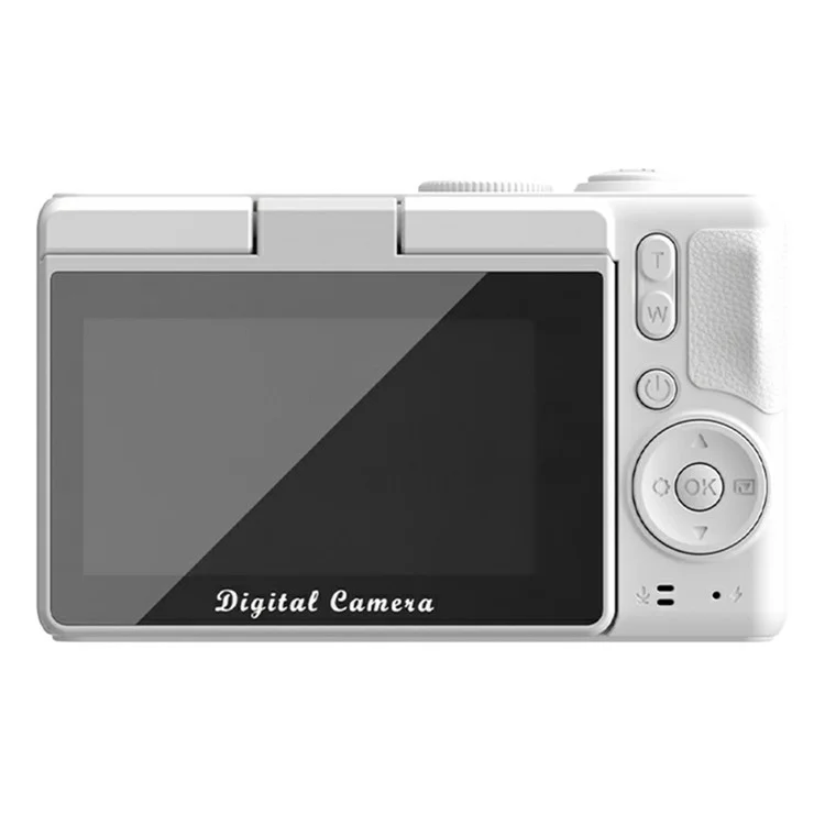 H8 3 Zoll Klappbildschirm 48MP CCD Digitalkamera 16X Digitalzoom 4K Videorekorder mit 64 GB TF-Karte + Kartenleser