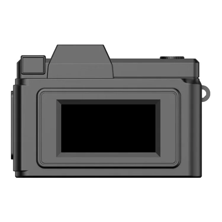 D7 0.96 Inch Screen Mini Digital Camera Built In Filters HD Photo Video Recording Retro Camera (Without TF Card) - Black