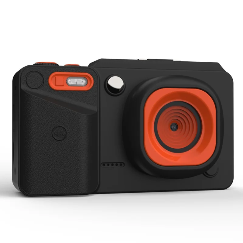 A8 2.8 Inch Portable Digital Camera 16X Zoom 4K Ultra HD Video Recording CCD with LED Flash - Black