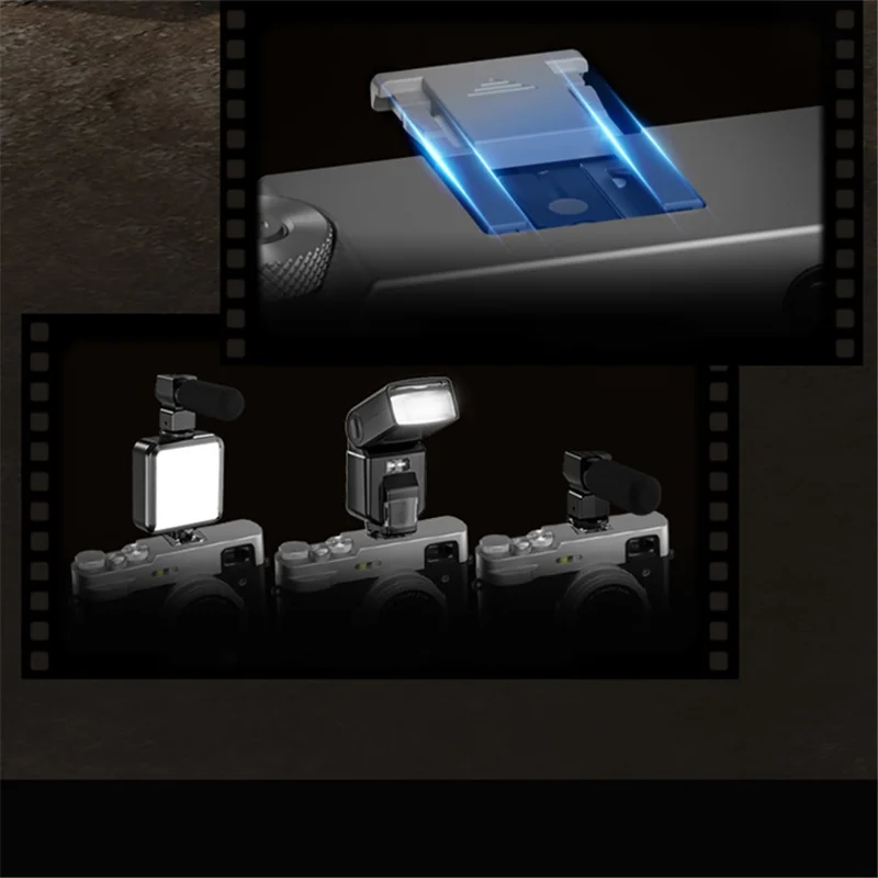 DC203 Kids 5K Camera 48MP Digital Camera 16X Digital Zoom Dual Camera for Teens - Black / US Plug