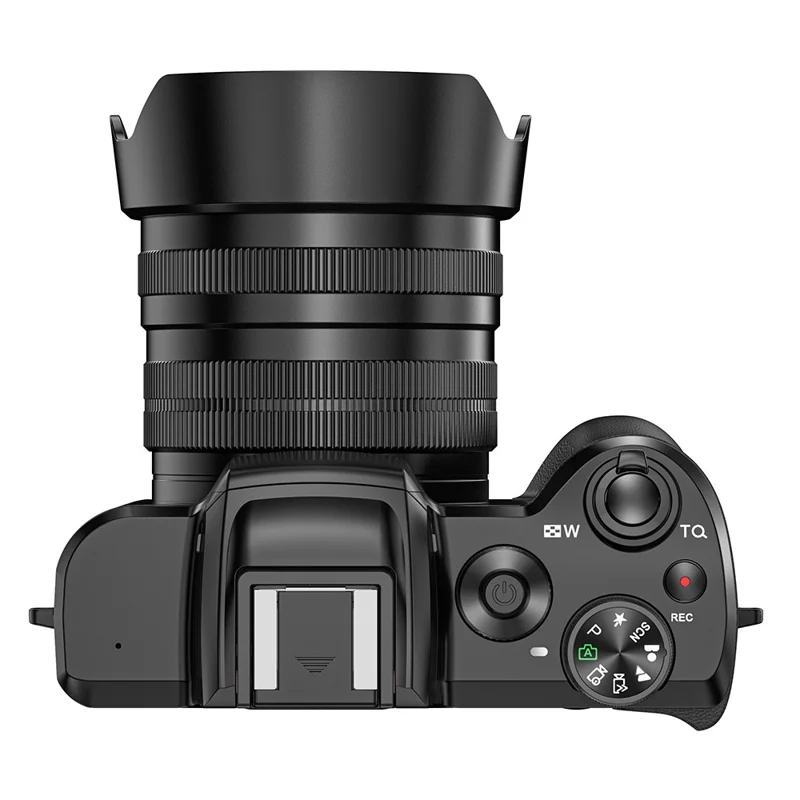 DC226 Students Entry-Level Digital Camera 48MP Sensor 8K HD Video Selfie Camera with 32GB Memory Card - US Plug