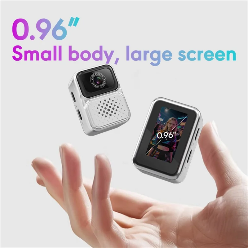 S130 Thumb Camera Mini Video Photo Recording Necklace Camera with 32GB Memory Card - Black