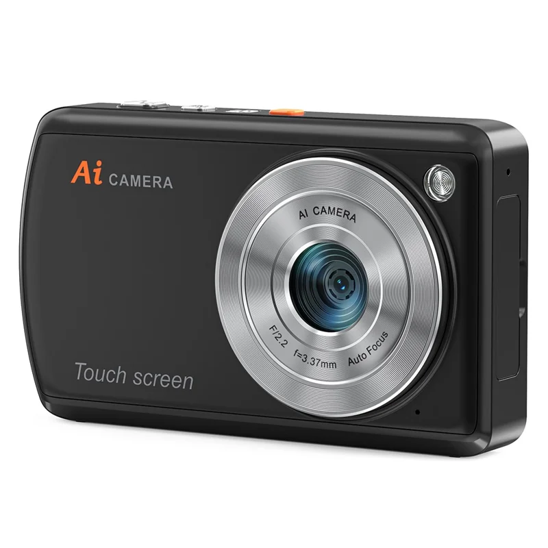 DC310 Children Students AI Selfie Camera 13MP 3.6 Inch IPS Touchscreen WiFi Digital Camera with 32G Memory Card - EU Plug