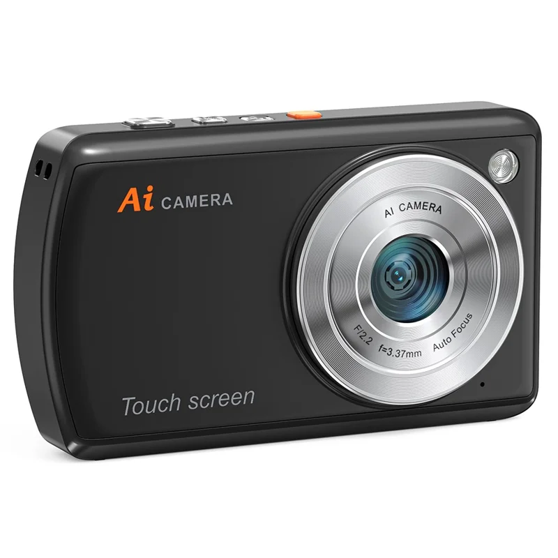 DC310 Children Students AI Selfie Camera 13MP 3.6 Inch IPS Touchscreen WiFi Digital Camera with 32G Memory Card - EU Plug