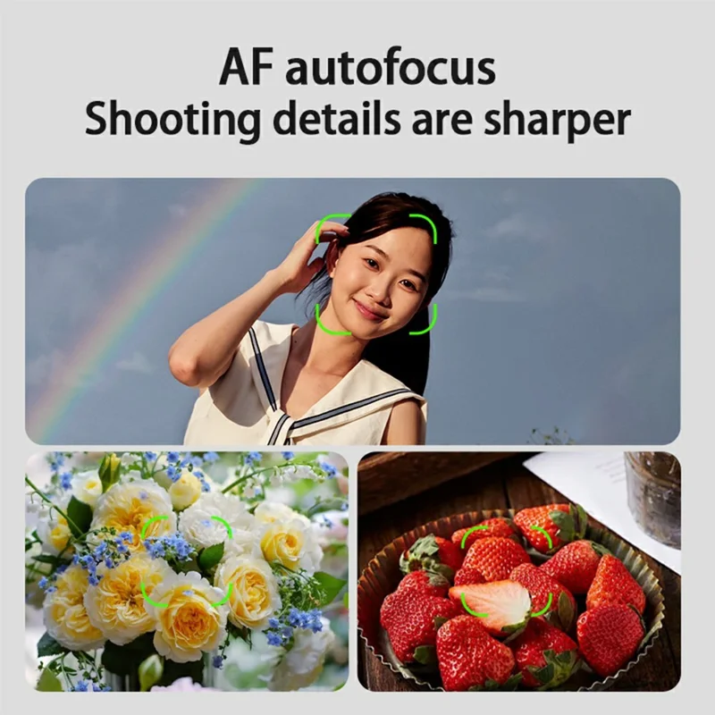 D1 Appareil photo numérique portable à écran rabattable de 2,8 pouces, Zoom 16X, 4K UHD 64MP, Enregistrement vidéo, avec carte de 32 Go + Lecteur de carte - Noir