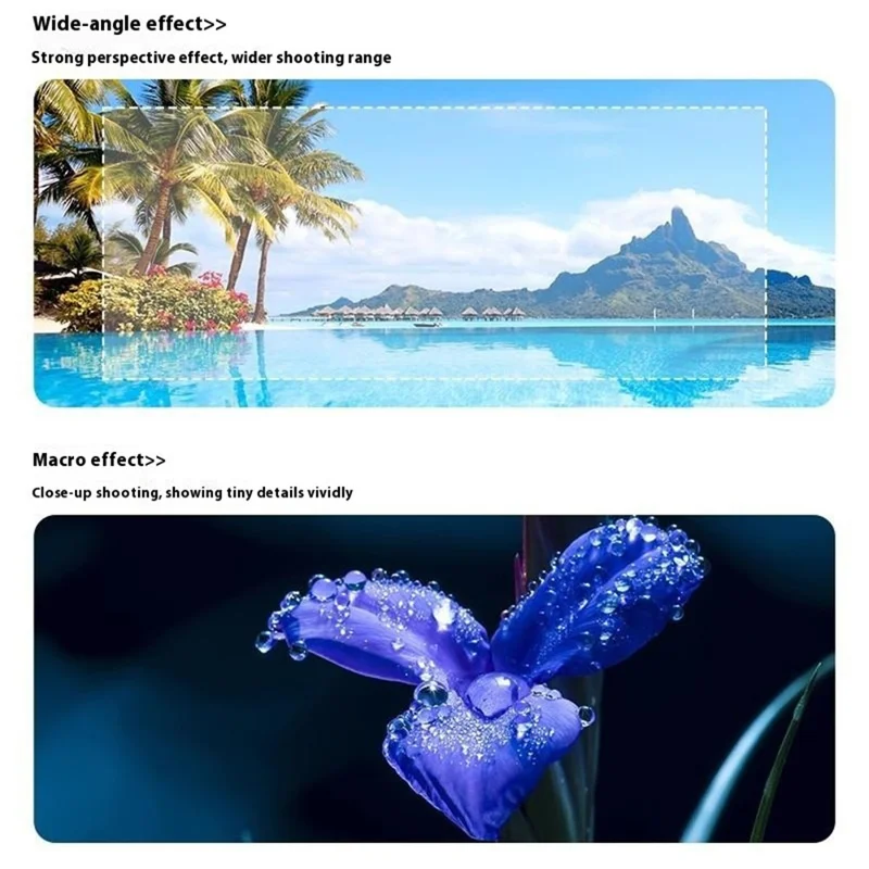 W1 3.0 Inch Flip Screen 18X Digital Zoom Digital Camera 5K Video Recorder with LED Flash - Black