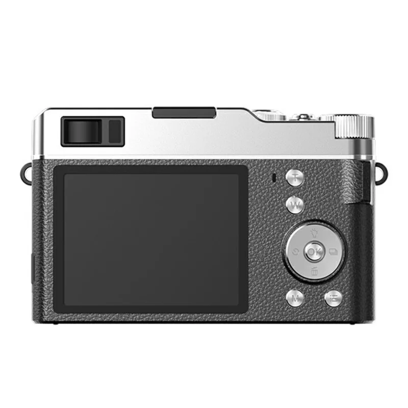 M22 2.8 Inch IPS Screen Portable Digital Camera HD Photo Capture 16X Zoom Retro 4K Video Recorder, with 32GB Card + Card Reader