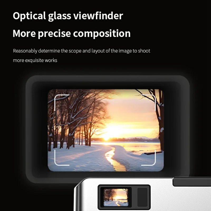 M22 2.8 Inch IPS Screen Portable Digital Camera HD Photo Capture 16X Zoom Retro 4K Video Recorder