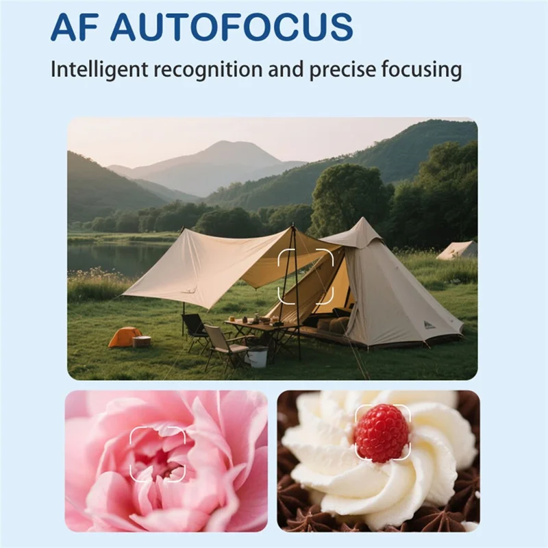 H14 2.4 Inch IPS Screen Retro Digital Camera 16x Zoom Portable Dual Lens CCD with 32GB Card + Card Reader - White