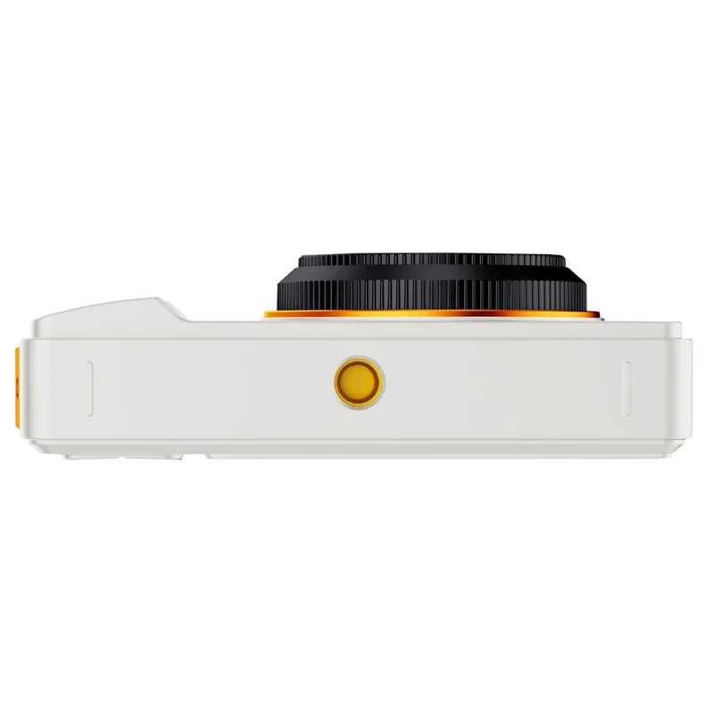 H14 2.4 Inch IPS Screen Retro Digital Camera 16x Zoom Portable Dual Lens CCD with 32GB Card + Card Reader - White