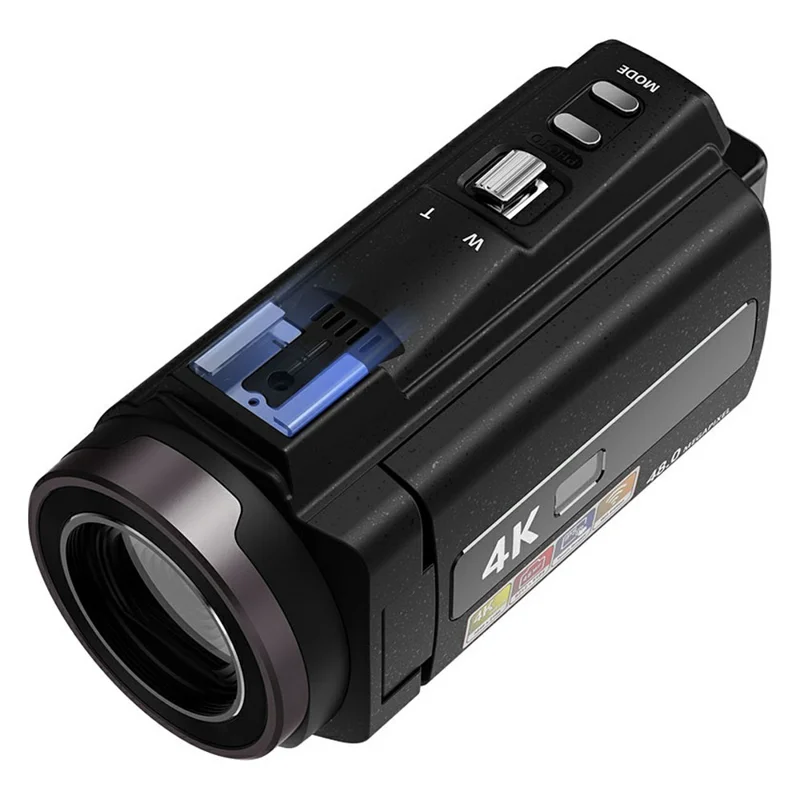 HDV-254KM 3-calowy ekran dotykowy 4K cyfrowa kamera wideo Ultra HD 48 MP 16-krotny zoom kamera z funkcją nagrywania w nocy w podczerwieni