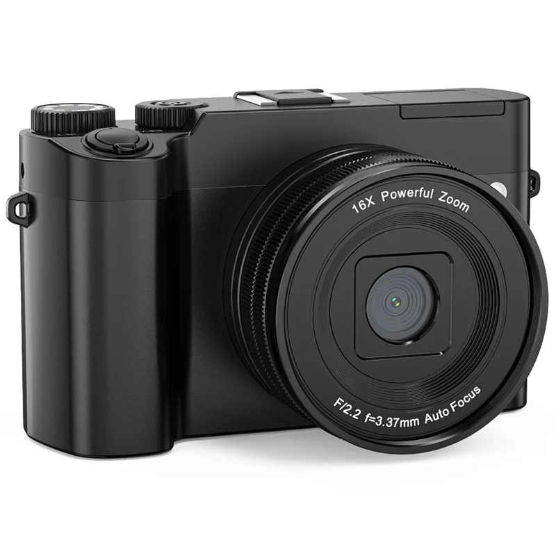 DC218L Retro 4K Digitale Camera Dubbele Lens 64MP 16X Zoom Autofocus Camera voor Beginners