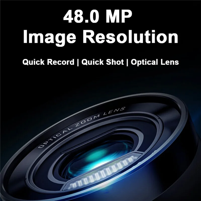 HDV-265K Digital Camera 5K Handheld Video Recorder 3X Optical Zoom 6 Axis Stabilization DV Camcorder, with 32GB Card - UK Plug