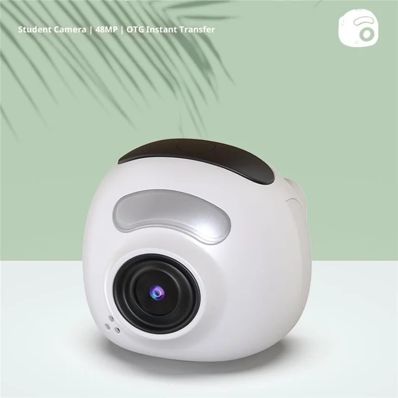 VLOG K15 1080P 1.47 inch Screen Thumb Camera OTG Quick Storage Multi Filter Thumb Digital Camera - White