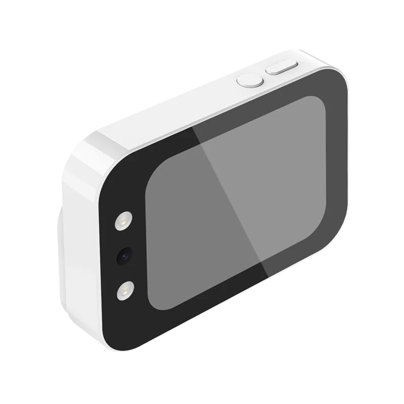 DC107 Sliding Cover 2.8 Inch Touchscreen 4K CCD Camera High Definition Digital Camera with Beauty Filter - White