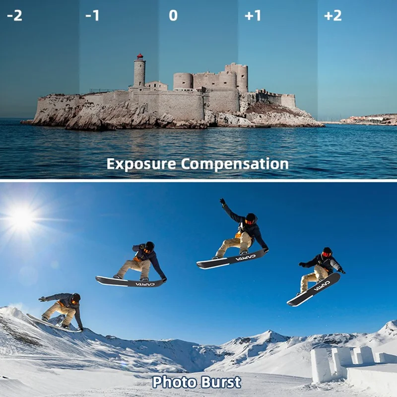 FC003 2.8 Inch IPS Digital Camera 1200W HD CCD Camera with WiFi 18X Zoom for Photography  /  Videography - Black