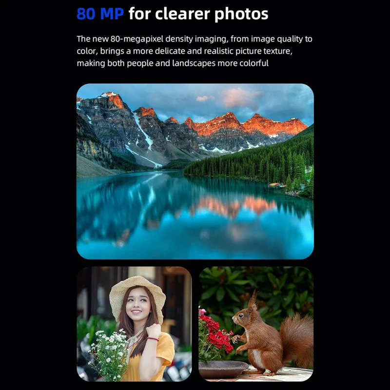 FC003W 2,8-Zoll-IPS-Bildschirm Digitalkamera 270-Grad-Drehkamera 5K HD-Videoaufnahme WiFi-Version – Schwarz