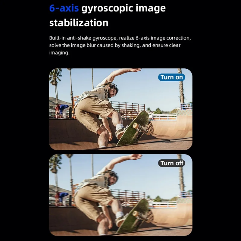 FC003W 2,8-Zoll-IPS-Bildschirm Digitalkamera 270-Grad-Drehkamera 5K HD-Videoaufnahme WiFi-Version – Schwarz