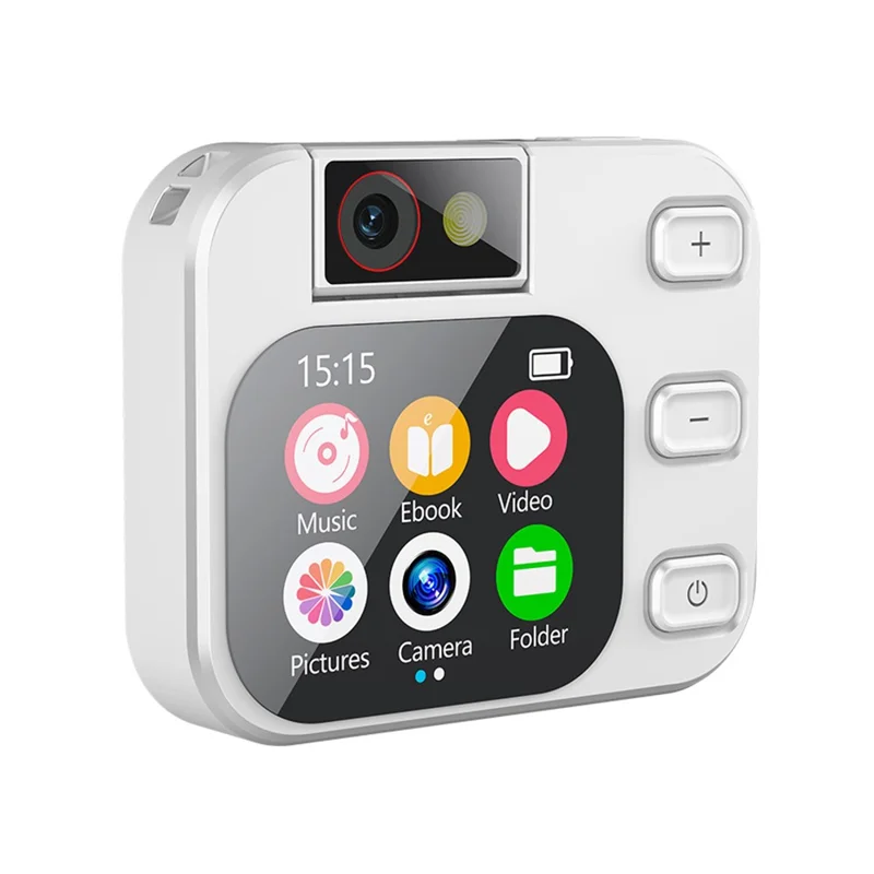 X19 2.0 Inch Touch Screen Digital Camera with Flip Lens HD Photo Video Recording MP3 Player