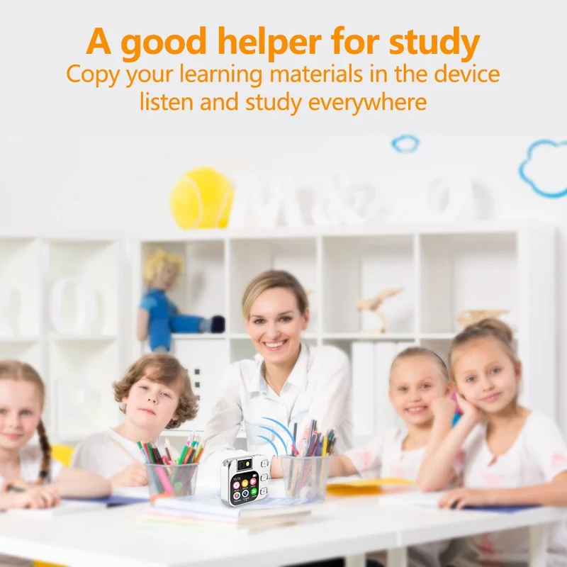 X19 2.0 Inch Touch Screen Digital Camera with Flip Lens HD Photo Video Recording MP3 Player