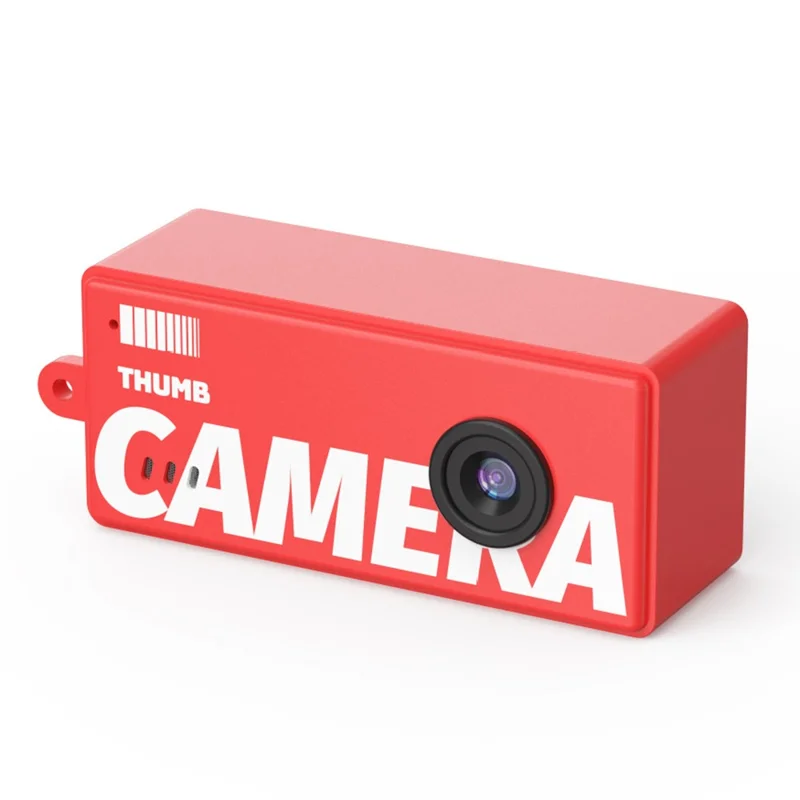 X7 0.96 Inch Mini Retro Digital Camera CCD Sensor 1080P HD Video Recording Keychain Camera - Red