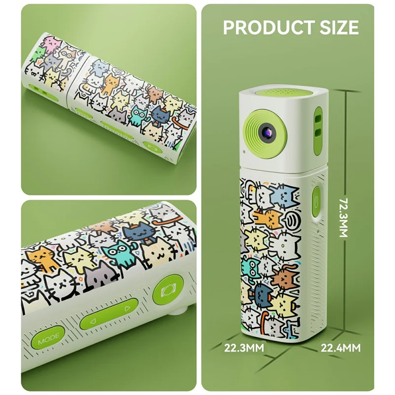 G10 Mini Camera 0,96 inch TFT LCD-scherm 2K HD-video-opnameapparaat met 230 graden draaibaar objectief Draagbare sleutelhangercamera - Wit