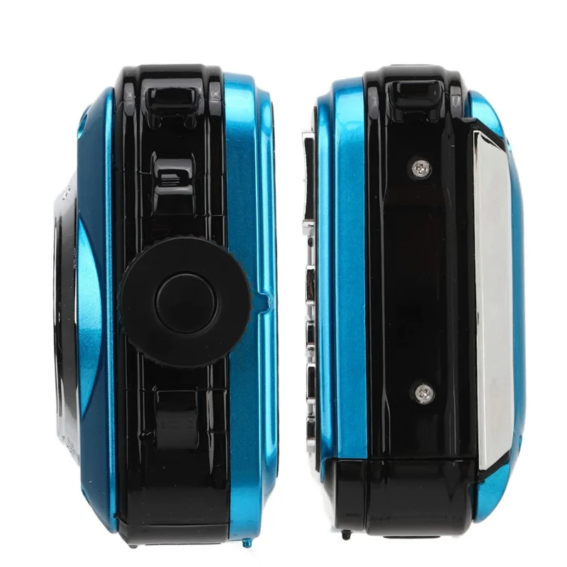 WP05 2,7 tum LCD-skärm 1080P HD vattentät digital kamera 10 ft undervattenskamera för simning och dykning - Blå