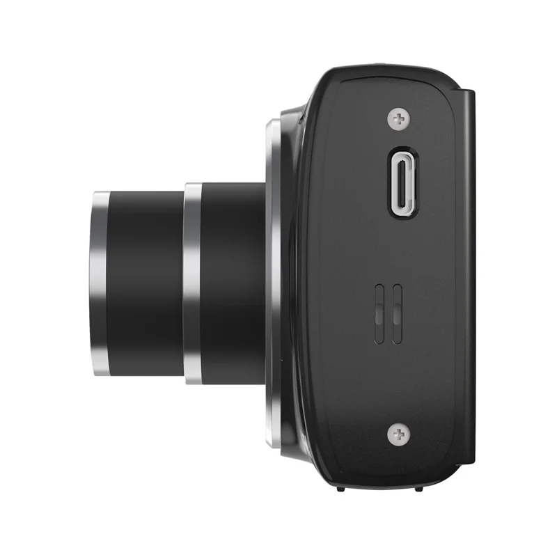 DC408X 5K Digitalkamera 2,8 tum IPS Touchscreen Dubbellins HD 64MP Högupplöst Bildkamera - Svart