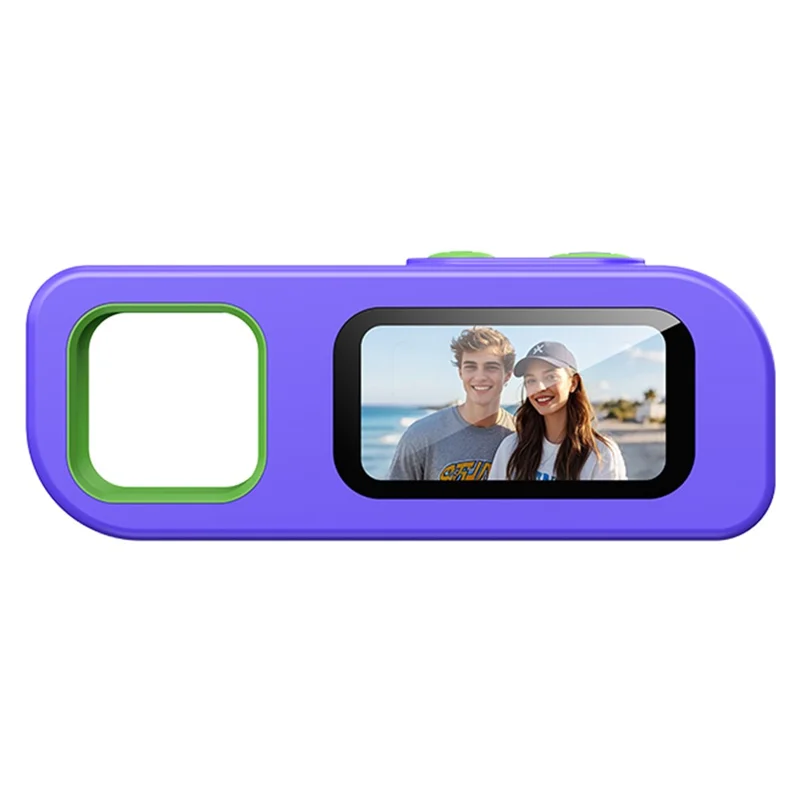 LK-039 1.47 inch Thumb Camera Photo Video Recorder Mini Digital Camera - Purple