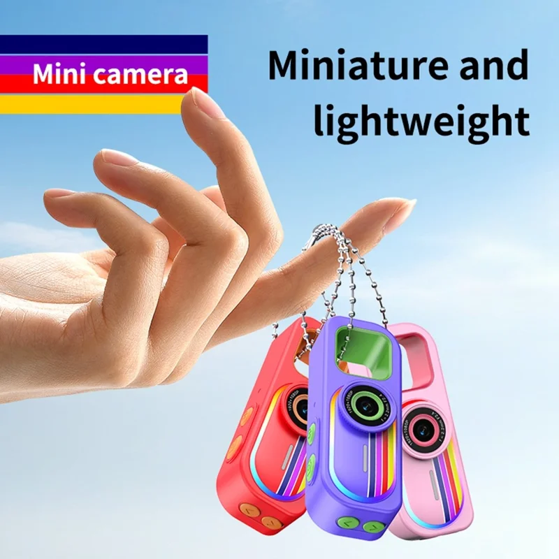 LK-039 1.47 inch Thumb Camera Photo Video Recorder Mini Digital Camera - Orange