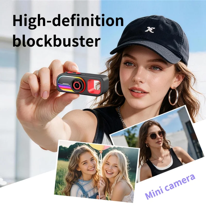 LK-039 1.47 inch Thumb Camera Photo Video Recorder Mini Digital Camera - Orange