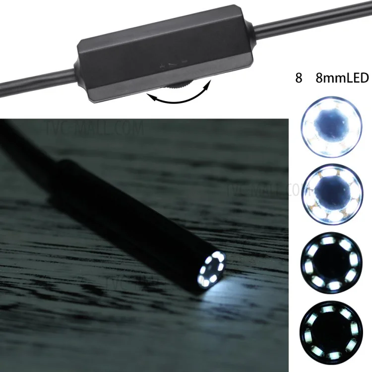 F150 3,5M 1200P Endoscope Sans Fil Semi-rigide 2.0MP Caméra D'inspection HD Wifi Endoscope