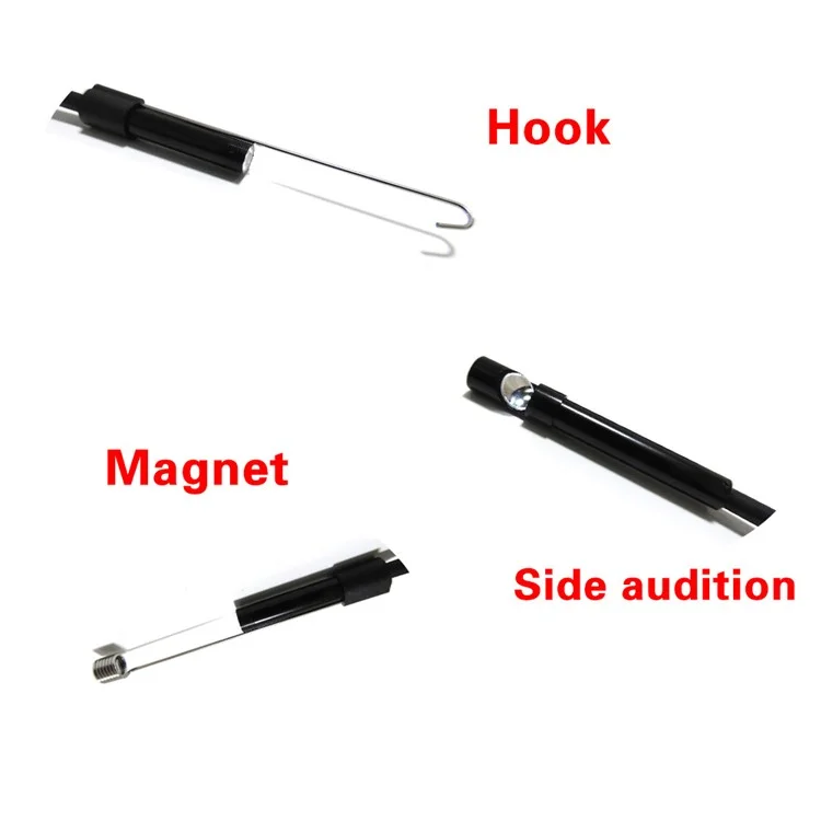 F99 WiFi Endoscope HD Inspection Camera Wireless Snake Camera with 5M Semi-Rigid Cable
