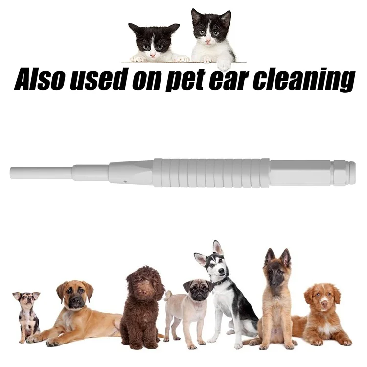 AN103 3-in-1 3.9mm Otoscope Camera Ear Scope Endoscope Ear Wax Removal Tool - White