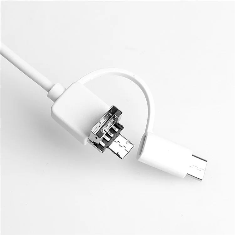 AN103 3-in-1 3.9mm Otoscope Camera Ear Scope Endoscope Ear Wax Removal Tool - White