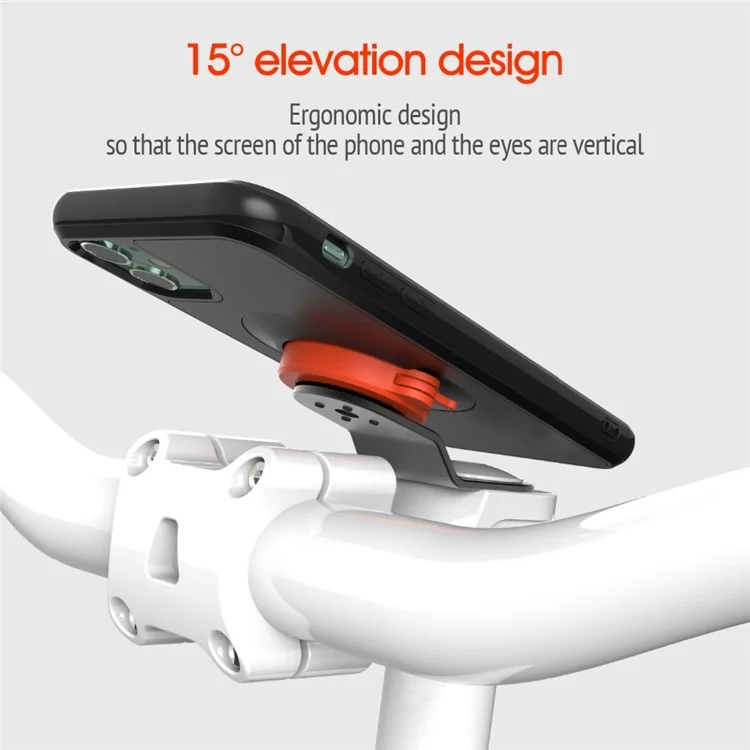 Mountain Bike Fahrradlenker Handy-Halterung mit stoßfester Schutzhülle für iPhone 11 6.1 Zoll