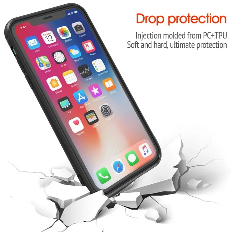Mountain Bike Fahrradlenker Handy-Halterung mit stoßfester Schutzhülle für iPhone 11 6.1 Zoll