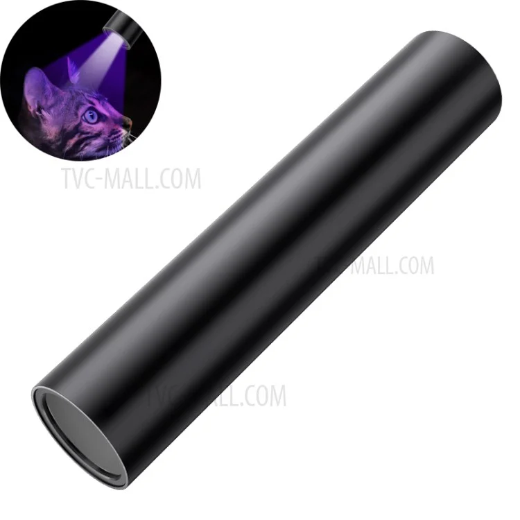 SUPFIRE S11-H UV Pet Moss Testing Flashlight Stepless Dimming Flashlight - Black