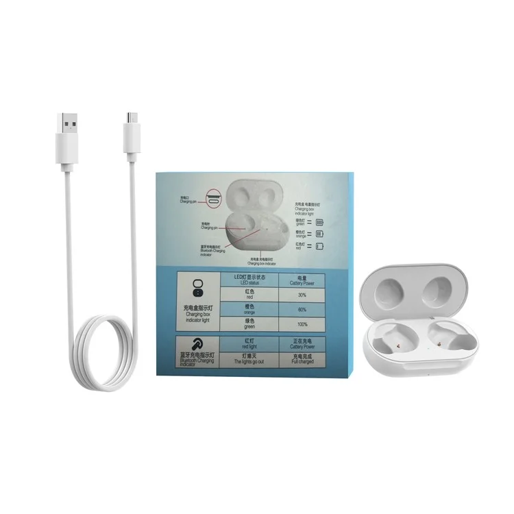 Bluetooth-compatible Earphone Charging Box for Samsung Galaxy Buds+ SM-R175/Galaxy Buds SM-R170