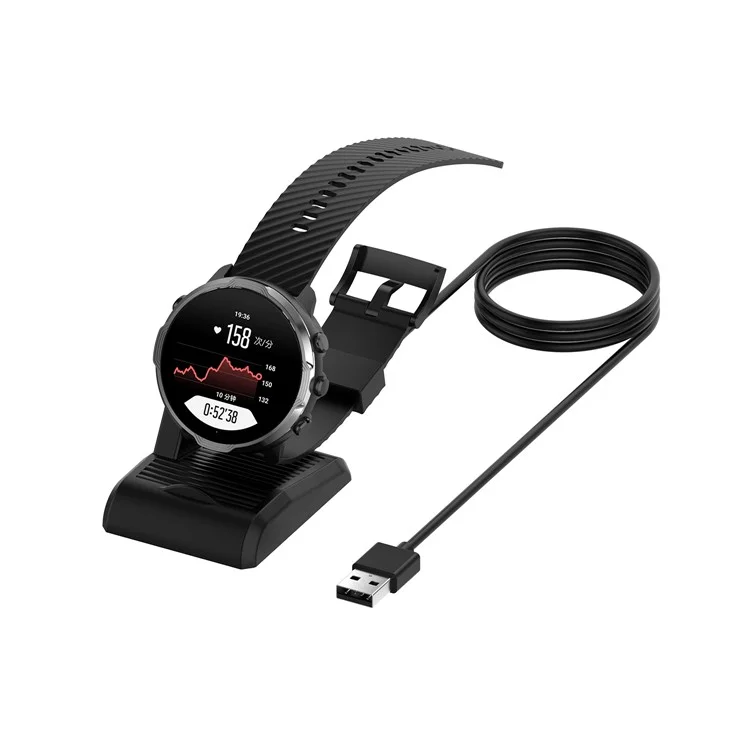 USB Charging Stand Charger Cradle Dock for Suunto 7 Smart Watch